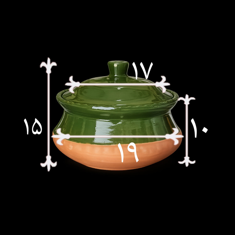 گمج سفالی دیگچه ای