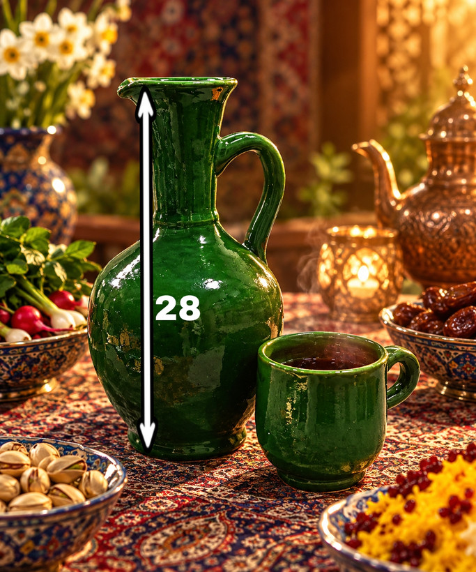 پارچ سفالی ساغر